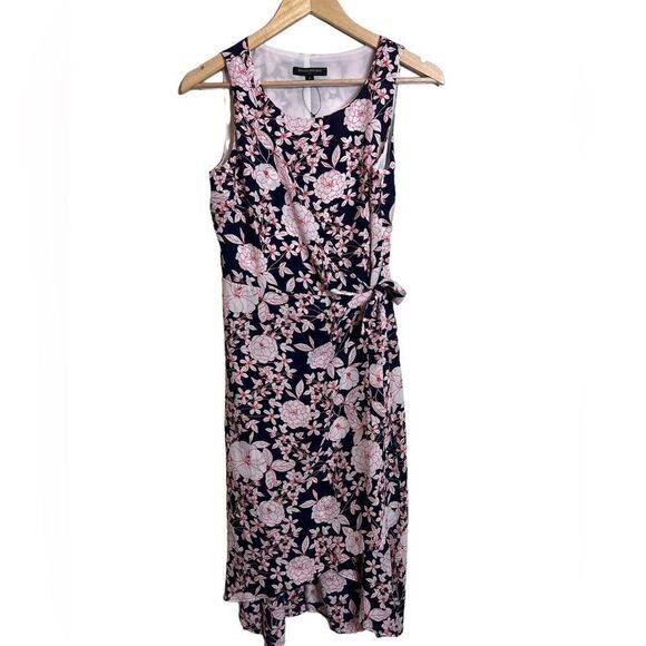 NWT Banana republic floral wrap dress size 0 - Picture 1 of 4